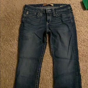 Woman’s big star boot cut jeans